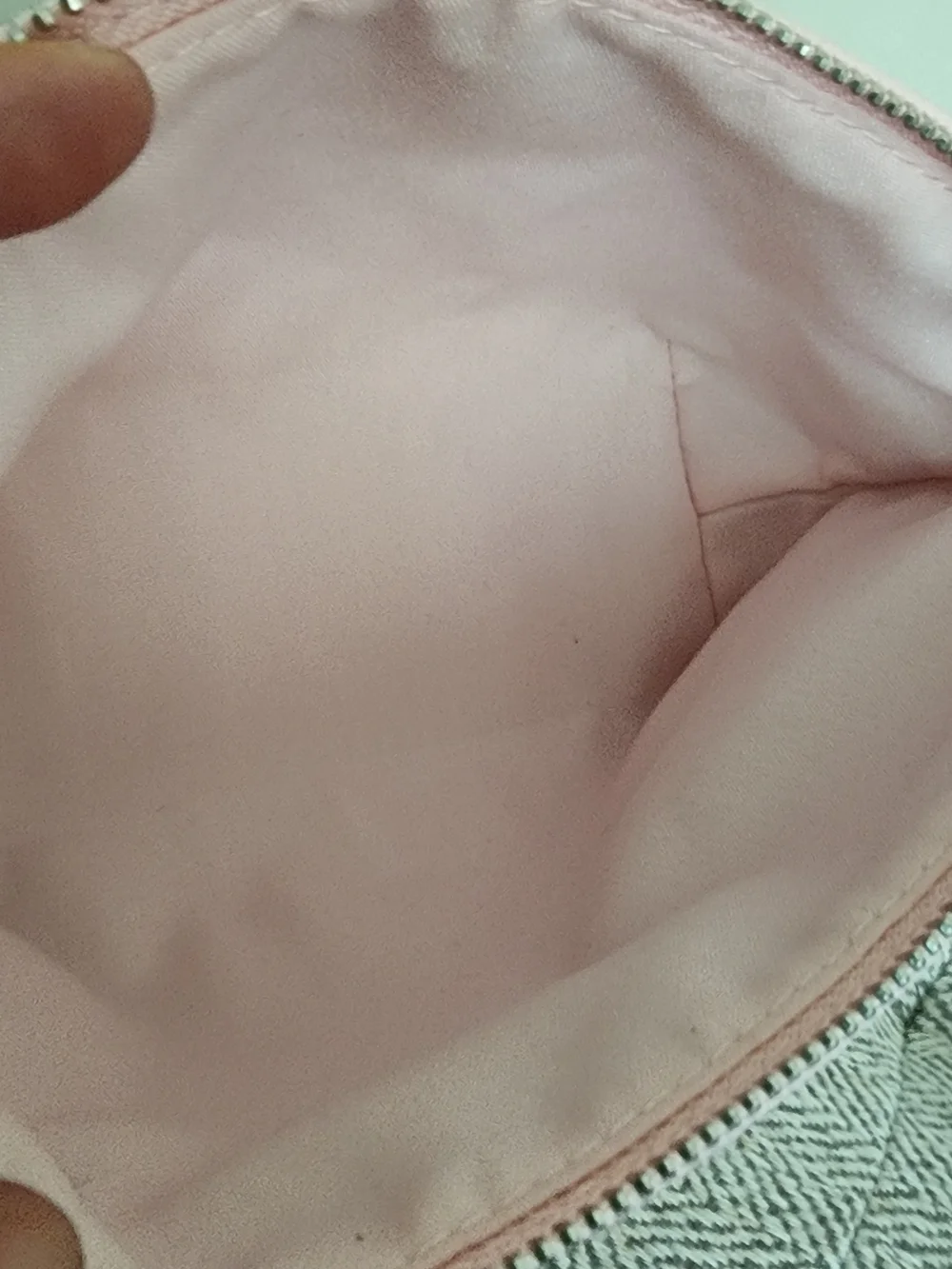 Givenchy Pink Cosmetic Pouch with Silver Hardware